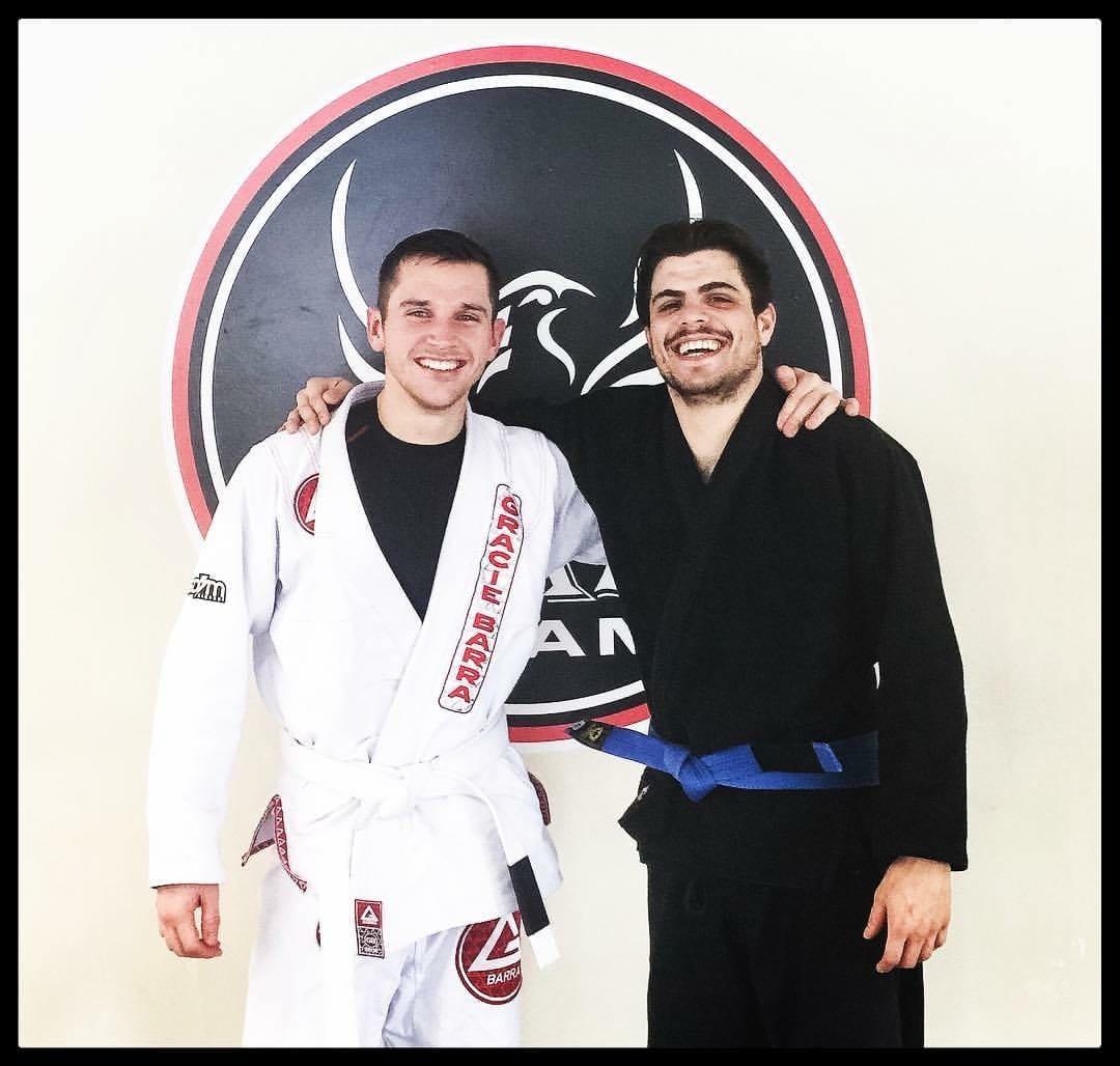 Cody after a Brazilian Jiu-Jitsu competition