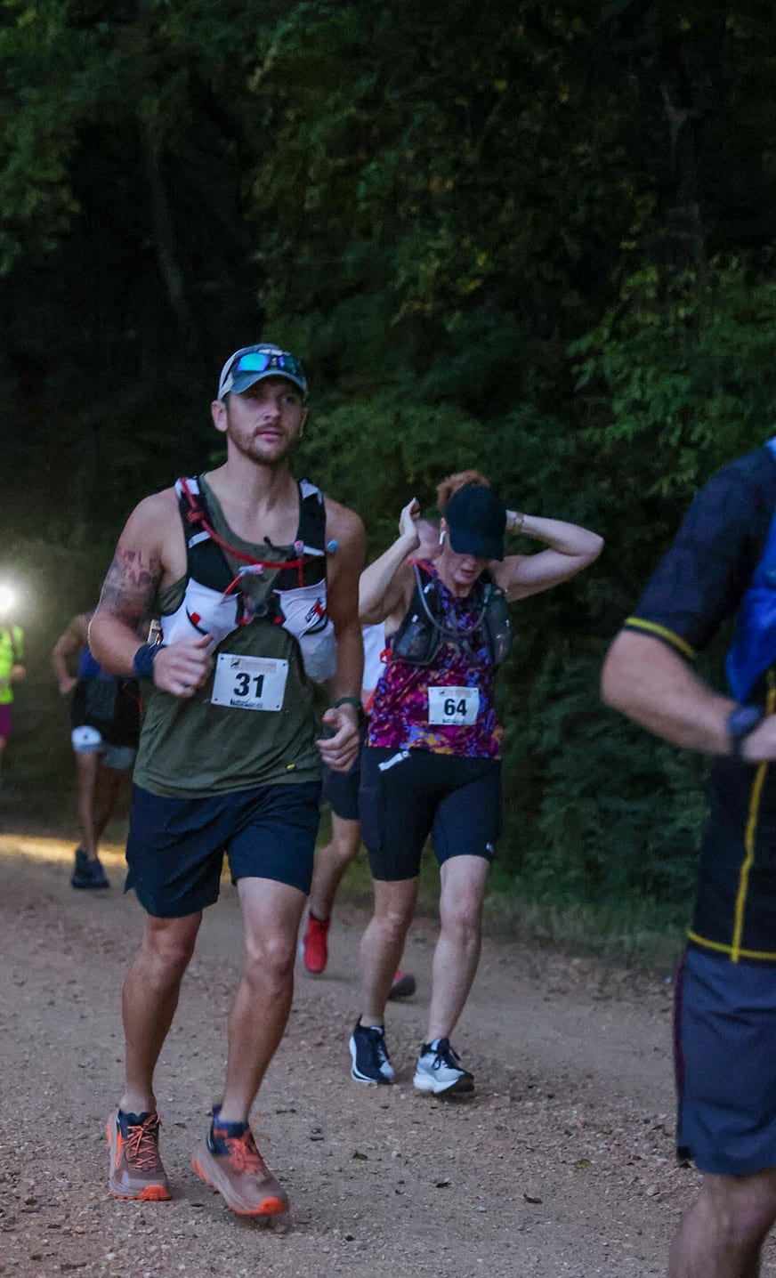 Cody during an endurance event