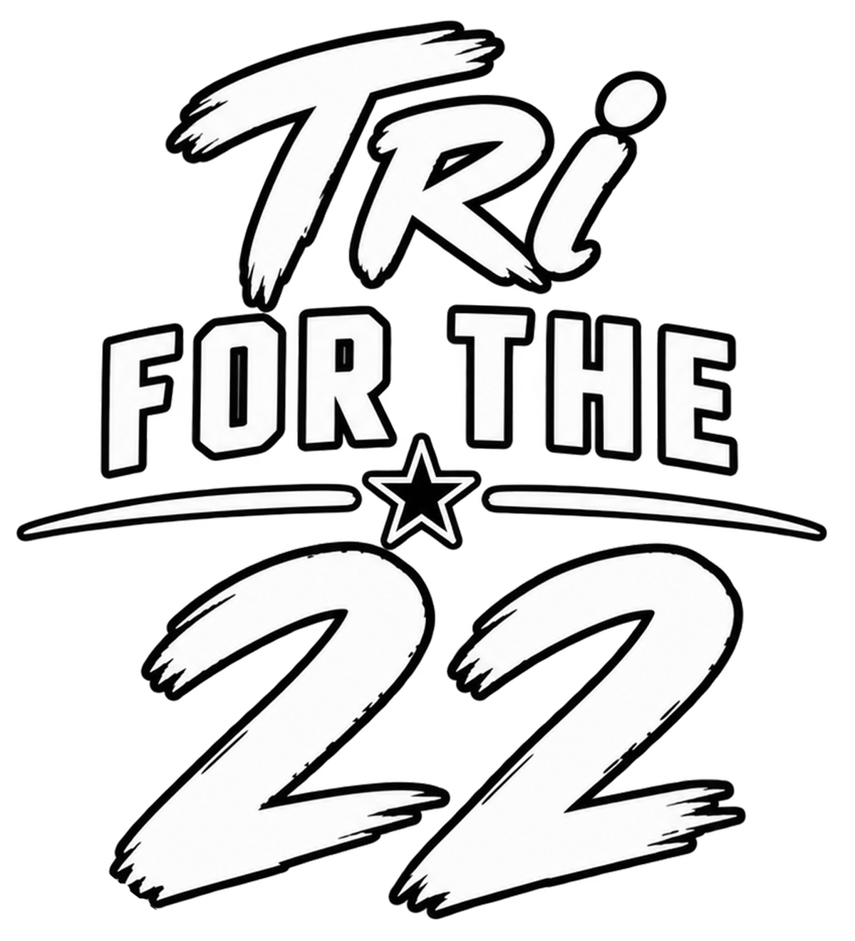 Tri For The 22 wordmark